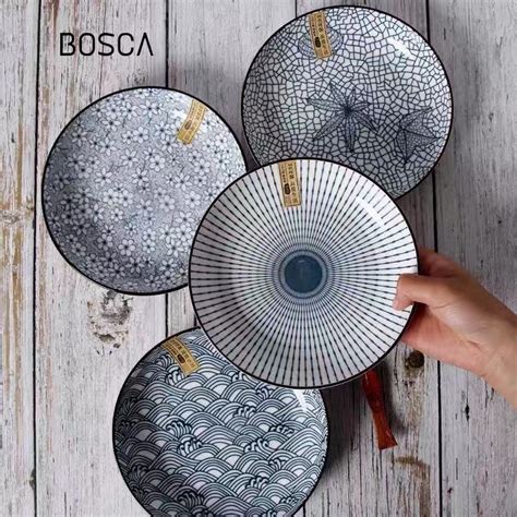 Jual Bosca Living Yamada Plate Japanese Style Piring Makan Keramik