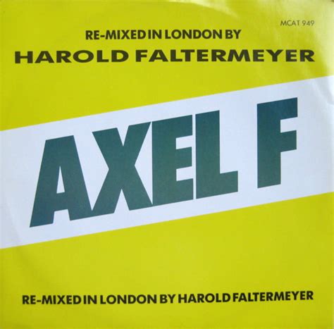 Harold Faltermeyer Axel F