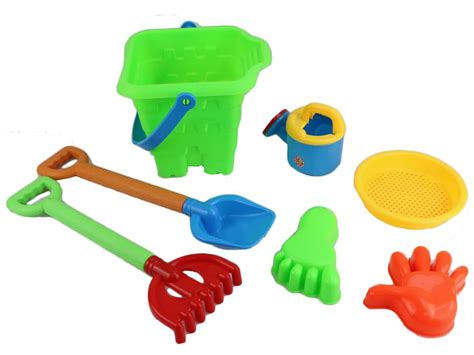 Beach Toy| Summer Toy|Outdoor Toy-17CM BEACH BUCKET SET(7PCS)