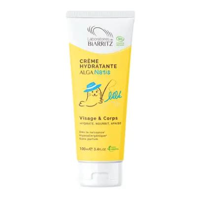 Creme Hidratante Para Crianca - Creme hidratante para bebé 75ml | Crianças | Eficaz | Bio