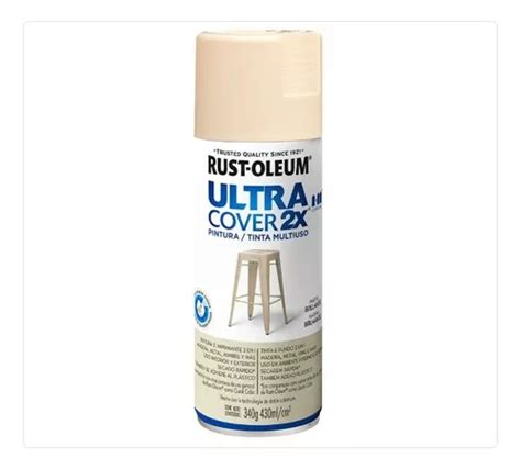 Tinta Rust Oleum Spray Ultra Cover X Marfim Brilhante Mercadolivre