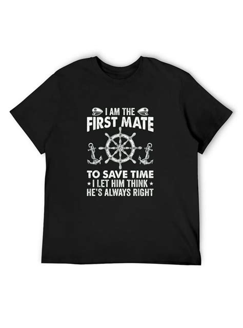 Captain And First Mate T Shirts