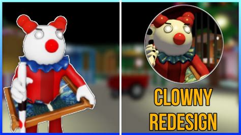 How To Get The Clowny Redesign Badge Morph In Roblox Accurate Piggy