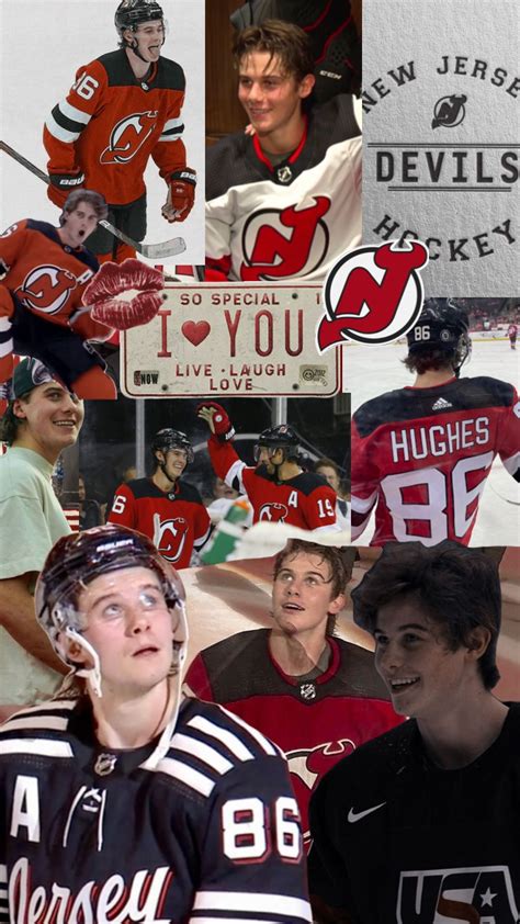 Jackhughes Hot Hockey Players Hockey Players Hockey Posters