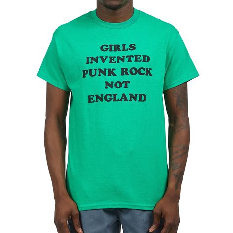 Sonic Youth Girls Invented Punk Rock T Shirt Green Hhv