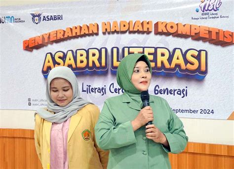 Asabri Literasi Untuk Indonesia Tingkatkan Literasi Cerdaskan Generasi