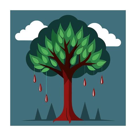 Horror Tree Vector Illustration Premium Ai Generated Vector