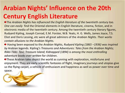 english the story of the arabian nights | PPTX