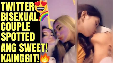 I Love You Twitter Bi Couple Spotted 😍 Bisexualpride Ph Youtube