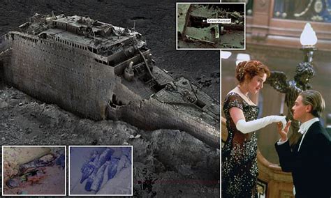 Haunting 3D images of Titanic wreckage show dead men's shoes, champagne ...