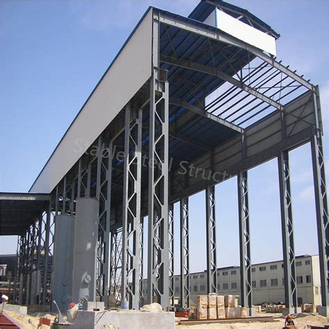 Modular Structural Steel Structure Metal Frame Workshop Warehouse