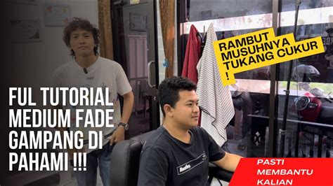 JANIS RAMBUT MUSUHNYA TUKANG CUKUR Full Tutorial Haircut Untuk