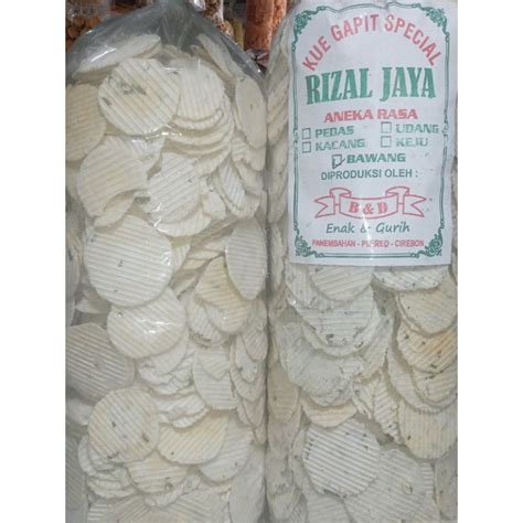 Jual Gapit Rasa Bawang Kue Simping Bawang Kg Shopee Indonesia