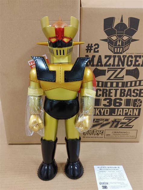 Secret Base Big Scale Mazinger Z Gold Z Secretbase