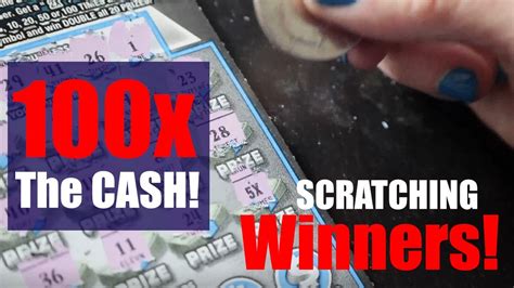 X The Cash Florida Scratch Off Ticket Winners With A X Symbol Youtube