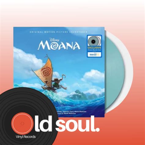 Disney Moana Soundtrack Vinyl Record Lp Album Picture Disc And Colored