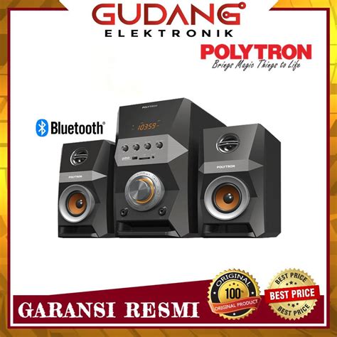 SPEAKER BLUETOOTH POLYTRON PMA 9502 AUX MICROPHONE Lazada Indonesia