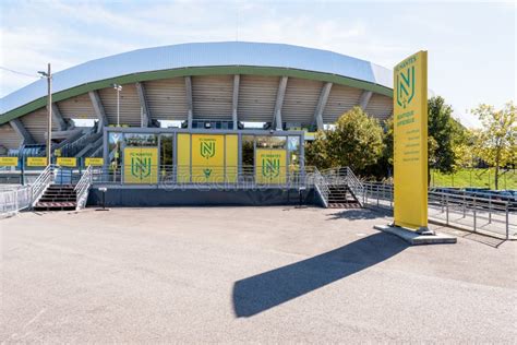 FC Nantes Football Club Official Store Outside of La Beaujoire Stadium ...