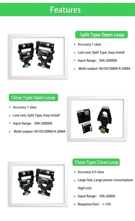 Acrel Ahkc Ekda Hall Effect Sensor A Dc Ma Measuring Ac And Dc