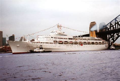 SS Canberra Times Are A Changing Canberra World Cruise Cruise Ship