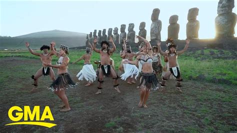 Easter Island S Mana Maohi Dancers Perform On Gma L Gma Youtube