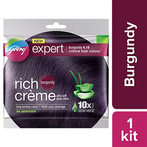 Buy Godrej Expert Rich Creme Hair Colour Burgundy No 416 20 Gm 20 Ml