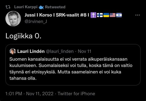 Kasvismafioso On Twitter Ei Jumalauta Jussij Rvinen