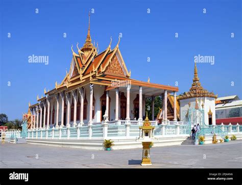 Cambodia Phnom Penh The Royal Palace The Silver Pagoda Also Known