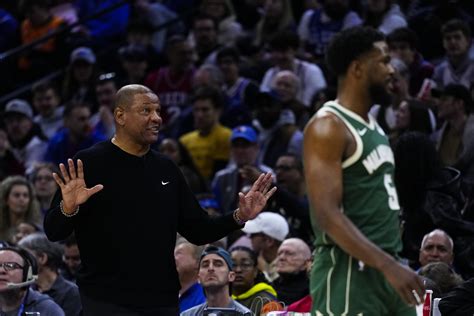 Nba Tinalo Ng Bucks Ang 76ers Sa Pagbabalik Ni Doc Rivers Sa Philadelphia Philippines Times