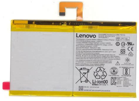 L16D2P31 Battery For Launch X-431PRO3S+ X304N X304X TB2-X30M Moto Tab ...