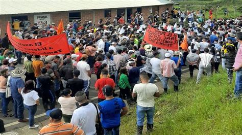 Tras Una Semana De Paro Campesinos De Anorí Antioquia Lograron