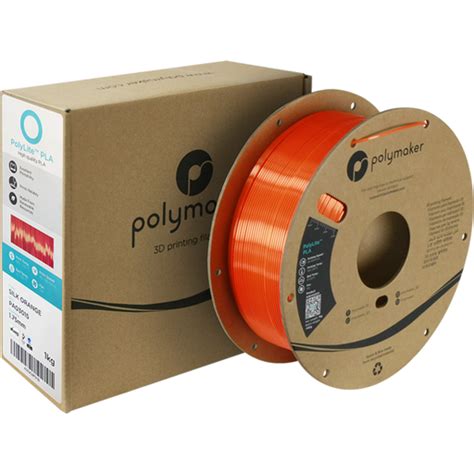 Polymaker PolyLite Silk PLA Orange 3DJake Nederland