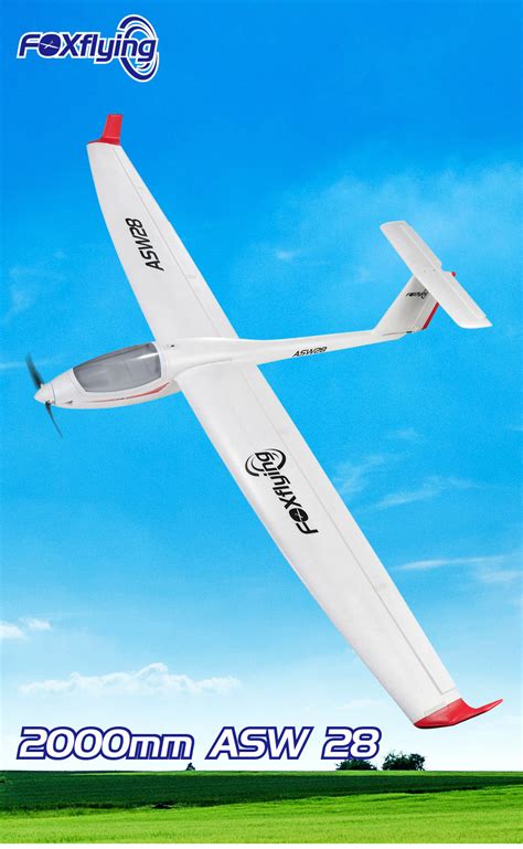 Toprc 2000mm Asw 28 Glider Pnp Top099