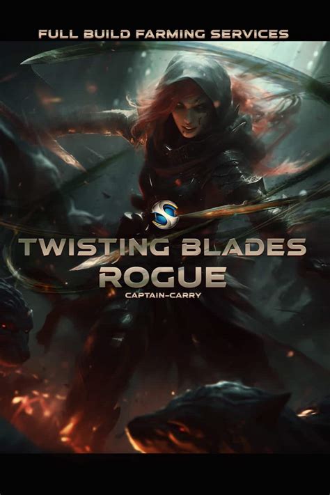 Diablo Twisting Blades Rogue Full Build Farming Service