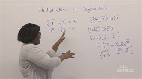 Elementary Algebra Multiplication Of Square Roots Youtube