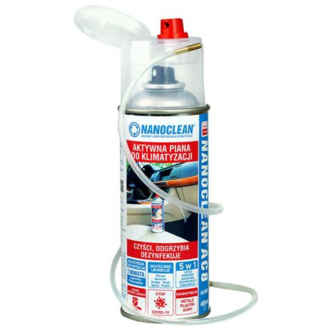 NANOCLEAN AC8 Preparat Do Dezynfekcji Klimatyzacji Nanoclean Air