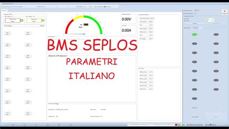 Parametri Bms Seplos Ita Youtube