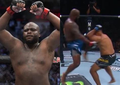 Watch Derrick Lewis With Hot Balls Knocks Out Opponent With Flying Knee And Removes Pants