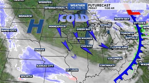 Wisconsin Friday Forecast