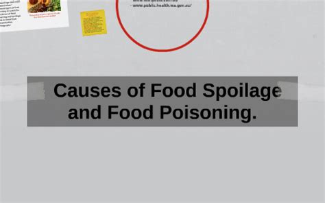 Causes of Food Spoilage and Food Poisoning. by Holly McCarthy on Prezi