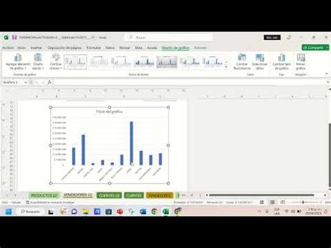 Como Insertar Un Grafico En Excel YouTube