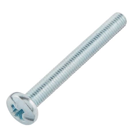 Everbilt M X Mm Zinc Pan Head Phillips Drive Machine Screw