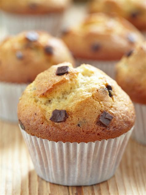 Muffins moelleux aux pépites de chocolat une recette facile