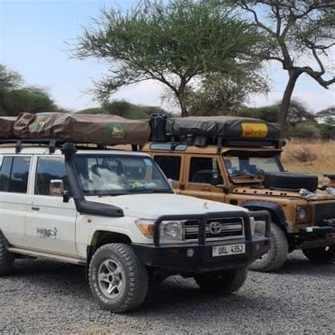 Rent A X Land Cruiser Car With A Rooftop Tent In Uganda