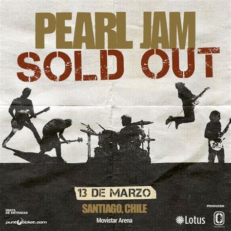 Pearl Jam Agota Todas Las Localidades Para Su Show En Movistar Arena