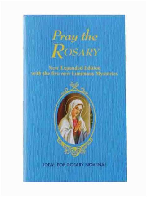 Pray The Rosary 62 Pages 80 X 128mm Softcover Catholic Book