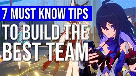 Build The Best F2p Team 7 Crucial Principals For Team Building Honkai Star Rail Youtube