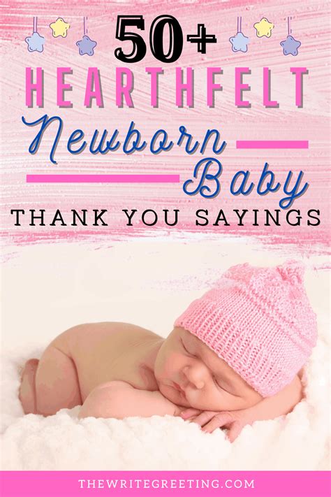 50 Unforgettable Ways To Say Thank You For Newborn Baby Wishes Artofit