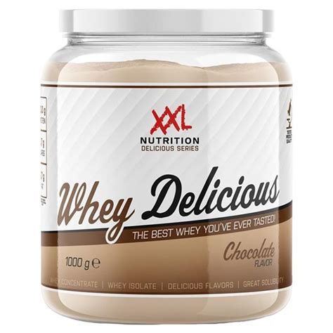 XXL Nutrition Whey Delicious Chocolade 450 Gram Van Sportvoeding