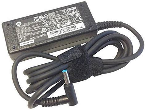 741727 001 HP Smart AC Power Adapter 45W 4 5mm Barrel Connector